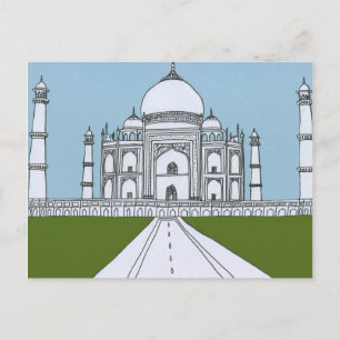 Carte Postale Taj Mahal