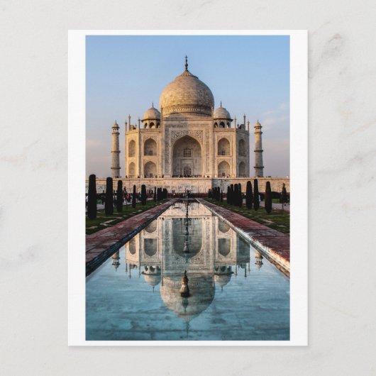 Carte Postale Taj Mahal (Devant)