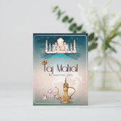 Carte Postale Taj Mahal (Debout devant)