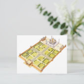 Carte Postale Taj Mahal. Adra Inde. Tombe et jardins (Debout devant)