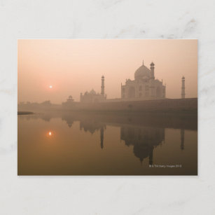Carte Postale Taj Mahal, Agra, Inde