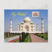 Carte Postale Taj Mahal, Agra, Inde (Devant)