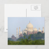 Carte Postale Taj Mahal, Agra, Inde (Devant / Derrière)