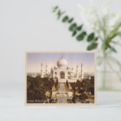 Carte Postale Taj Mahal Agra Inde (Debout devant)