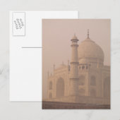 Carte Postale Taj Mahal, Agra, Uttar Pradesh, Inde 6 (Devant / Derrière)