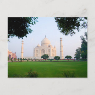 Carte Postale Taj Mahal at sunrise one of the wonders of the