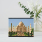 Carte Postale taj mahal clair vista (Debout devant)