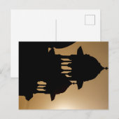 Carte Postale Taj Mahal en Inde (Devant / Derrière)