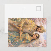 Carte Postale Taj Mahal Frühlingszauber (Devant / Derrière)