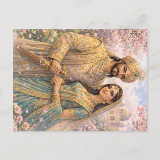 Carte Postale Taj Mahal Frühlingszauber (Devant)