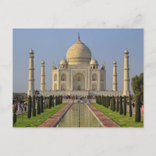 Carte Postale Taj Mahal, un mausolée situé à Agra, en Inde, 2