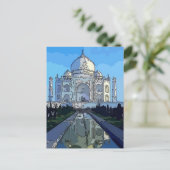Carte Postale Taj Mahl (Debout devant)
