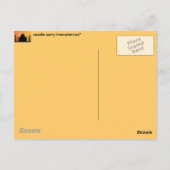 Carte Postale Taj Majal (Dos)