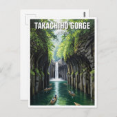Carte Postale Takachiho Gorge Japon Voyage (Devant / Derrière)