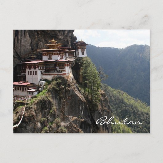 Carte Postale taktsang vista (Devant)