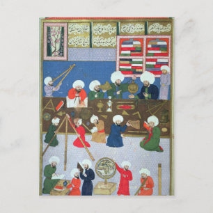 Carte Postale Takyuddin et autres astronomes