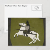 Carte postale Talala School Black Knights (Devant / Derrière)