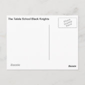 Carte postale Talala School Black Knights (Dos)