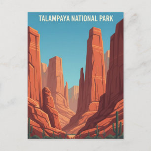 Carte Postale Talampaya Parc national Argentine Voyage