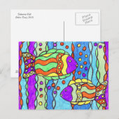 Carte postale Talavera Fish (Devant / Derrière)