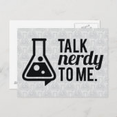 Carte Postale Talk Nerdy (Devant / Derrière)