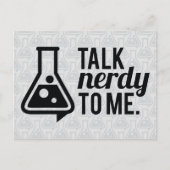 Carte Postale Talk Nerdy (Devant)