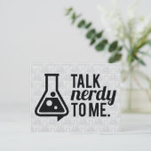 Carte Postale Talk Nerdy (Debout devant)