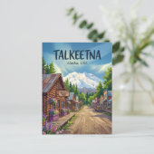 Carte Postale Talkeetna Alaska (Debout devant)