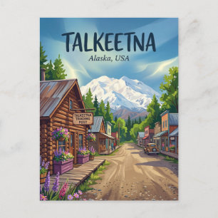 Carte Postale Talkeetna Alaska