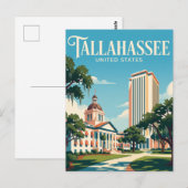 Carte Postale Tallahassee Floride (Devant / Derrière)