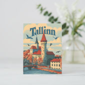 Carte Postale Tallin Vintage (Debout devant)