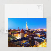Carte Postale Tallinn (Devant / Derrière)