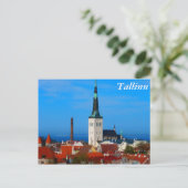 Carte Postale Tallinn, Estonie (Debout devant)