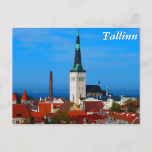 Carte Postale Tallinn, Estonie