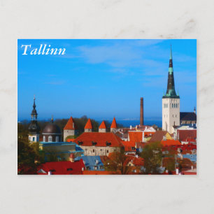 Carte Postale Tallinn, Estonie