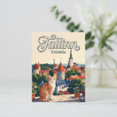 Carte Postale Tallinn Estonie (Debout devant)