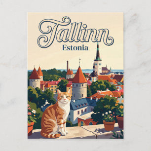 Carte Postale Tallinn Estonie
