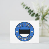 Carte Postale Tallinn Estonie (Debout devant)