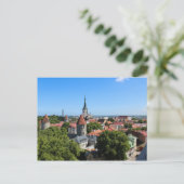 Carte Postale Tallinn Estonie Vieille ville (Debout devant)