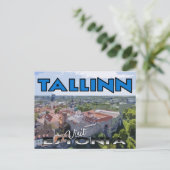 Carte Postale Tallinn, visite Estonie (Debout devant)