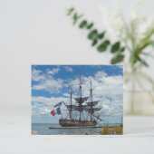 Carte Postale Tallship français Hermione (Debout devant)
