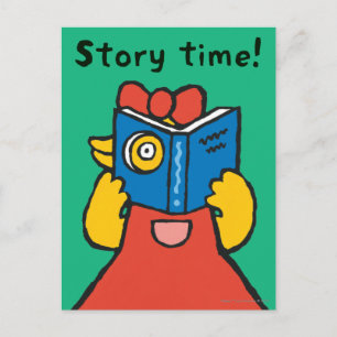 Carte Postale Tallulah fait un visage amusant