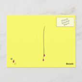 Carte Postale Talon haute bijoux (Dos)