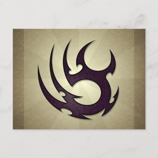 Carte postale Talons tribaux (Devant)