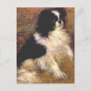 Carte Postale Tama le chien japonais par Pierre-Auguste Renoir