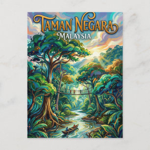 Carte Postale Taman Negara Malaisie