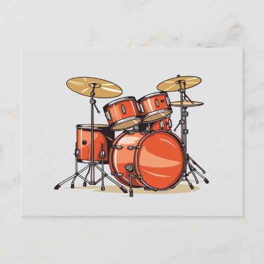 Carte Postale Tambour (Devant)