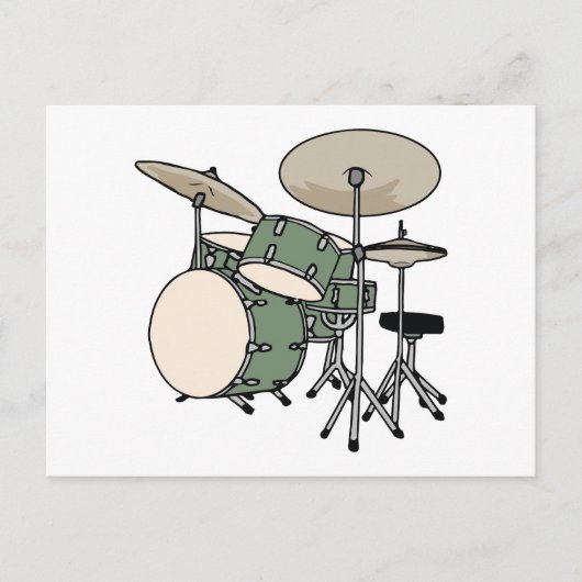 Carte Postale Tambour (Devant)