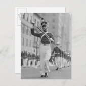 Carte Postale Tambour majeur (Devant / Derrière)