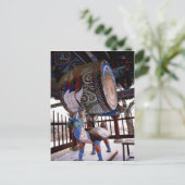 Carte Postale Tambour (temple) (Debout devant)